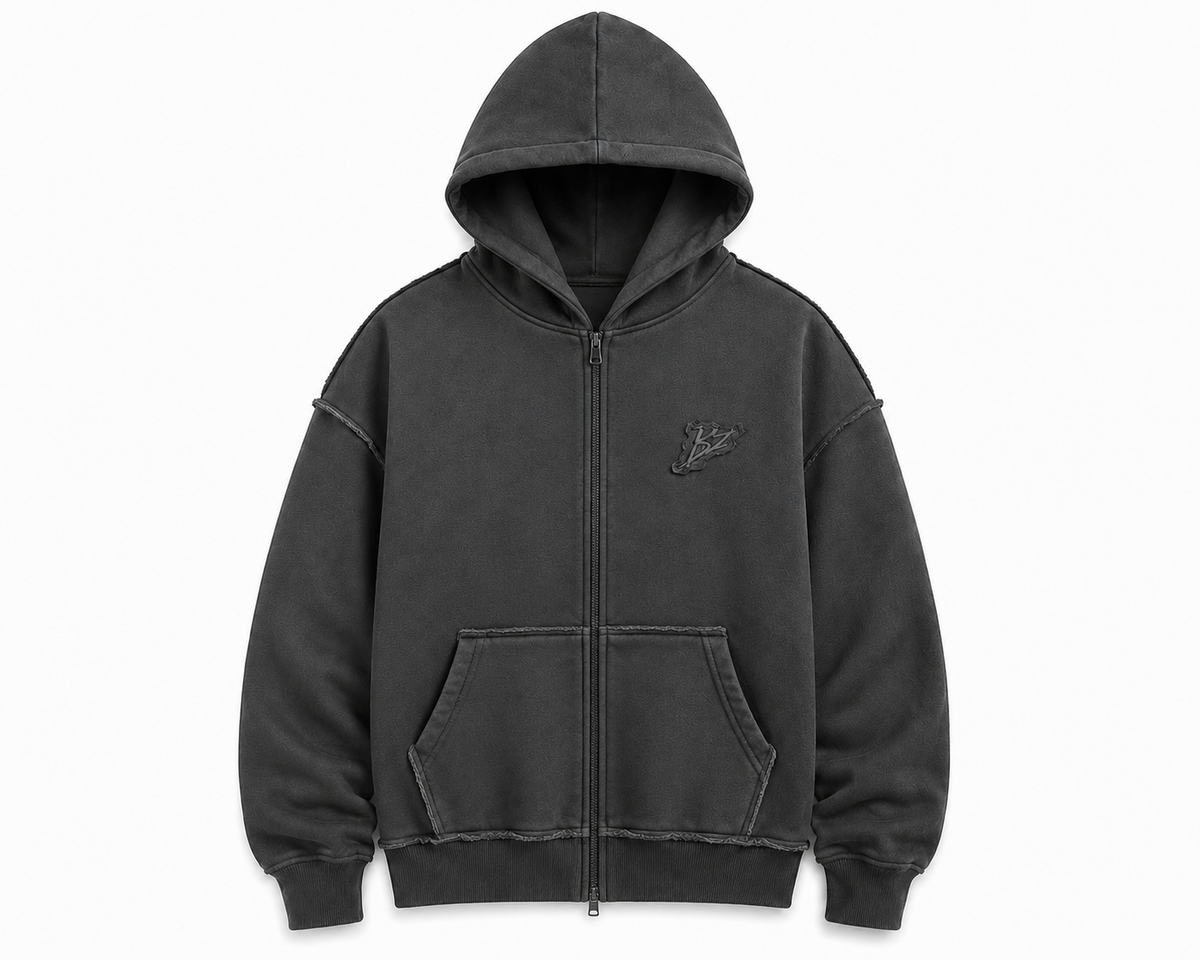 ZIP HOODIE ANTHRACITE