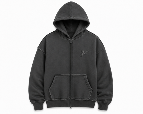 ZIP HOODIE ANTHRACITE