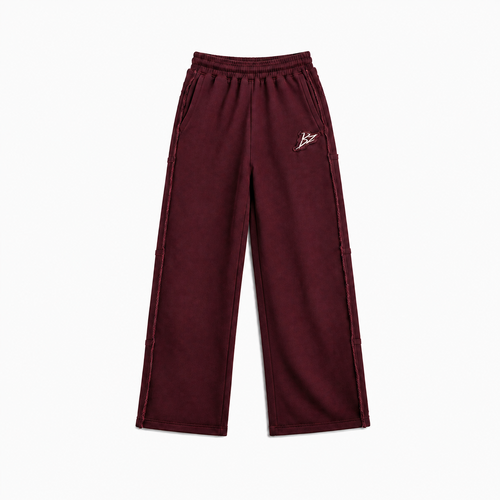 SWEATPANTS WINE RED